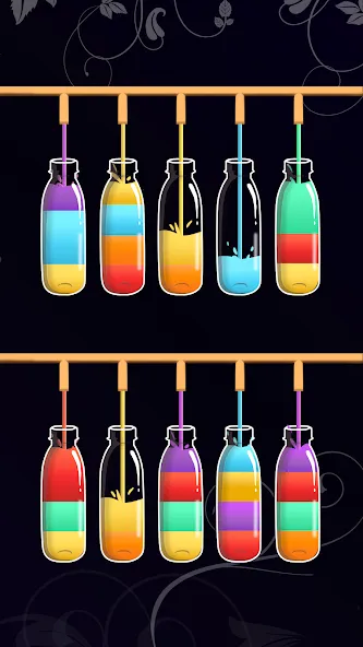 Water Sort - Color Puzzle Game (Уотер Сорт) [МОД Все открыто] APK Android Screenshot 2