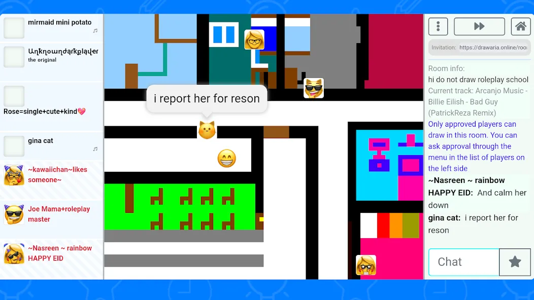 Drawaria.Online - Pictionary / [МОД Меню] APK Android Screenshot 1