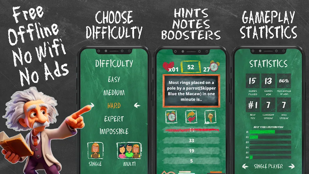 Quiz Games Offline Games [МОД Mega Pack] APK Android Screenshot 3