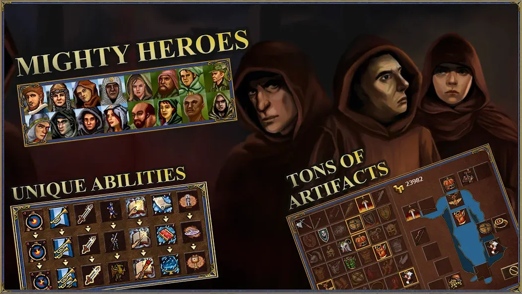 Heroes 3 of Might: Magic TD [МОД Mega Pack] APK Android Screenshot 4