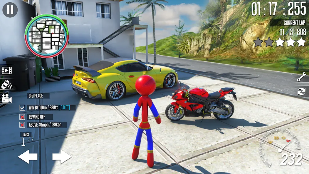 Spider Game-Stickman Rope Hero [МОД Все открыто] APK Android Screenshot 1