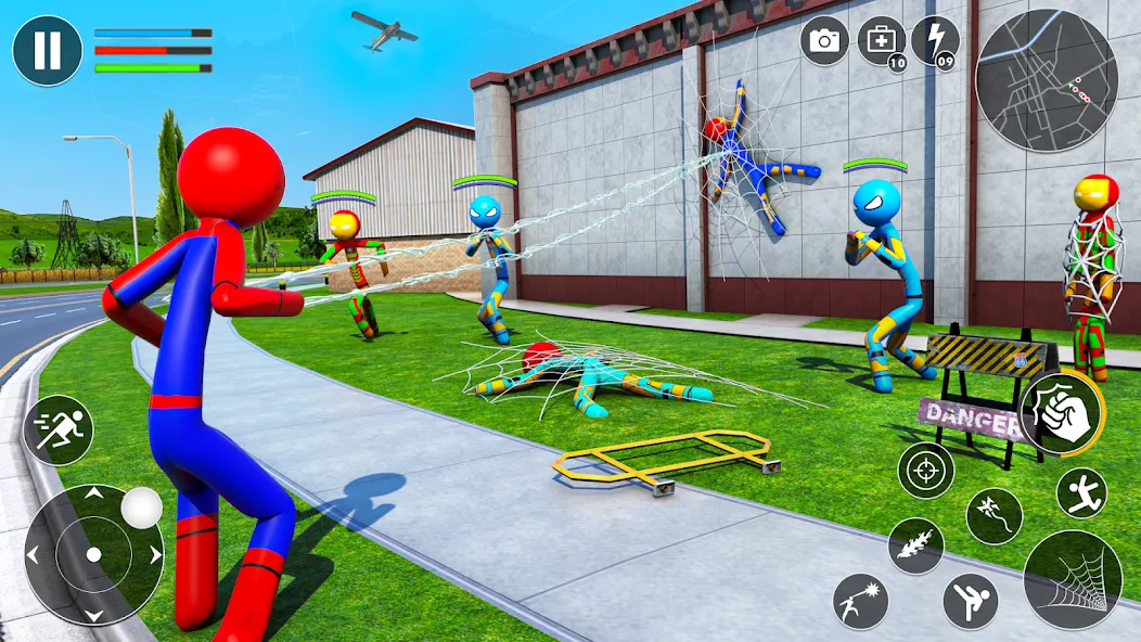 Spider Game-Stickman Rope Hero [МОД Все открыто] APK Android Screenshot 3