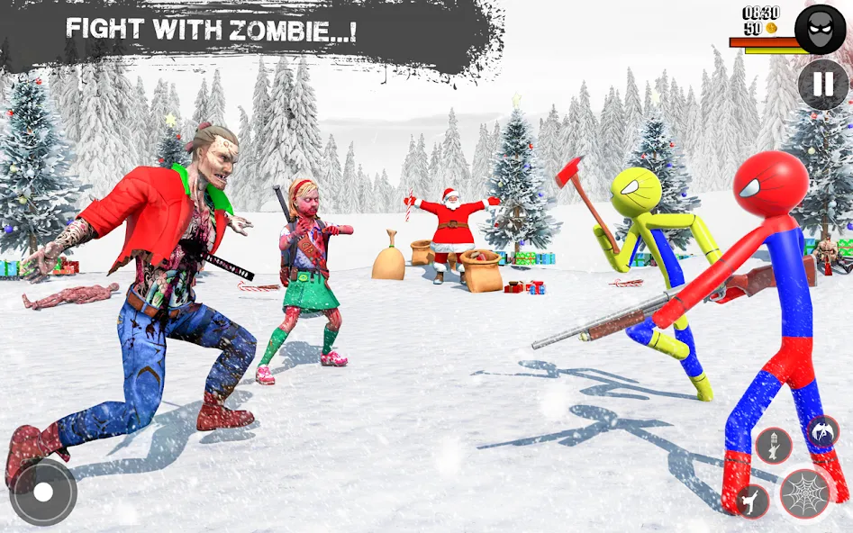 Spider Game-Stickman Rope Hero [МОД Все открыто] APK Android Screenshot 4