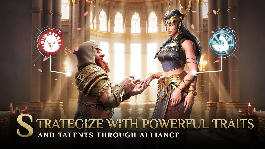 Bloodline: Heroes of Lithas (Бладлайн) [МОД Бесконечные монеты] APK Android Screenshot 3