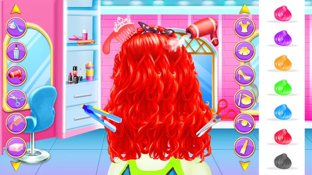 Fashion Braid Hairstyles Salon [МОД Premium] APK Android Screenshot 1