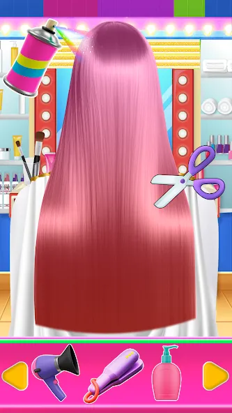 Fashion Braid Hairstyles Salon [МОД Premium] APK Android Screenshot 3