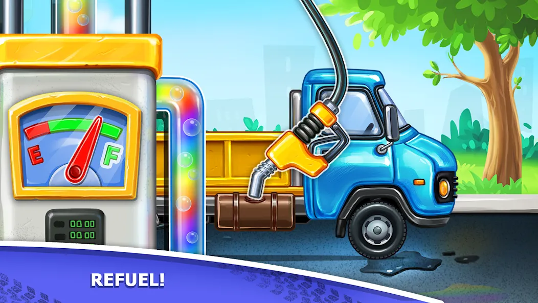 Kids truck games Build a house [МОД Unlocked] APK Android Screenshot 3