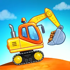 Kids truck games Build a house [МОД Unlocked] APK Android