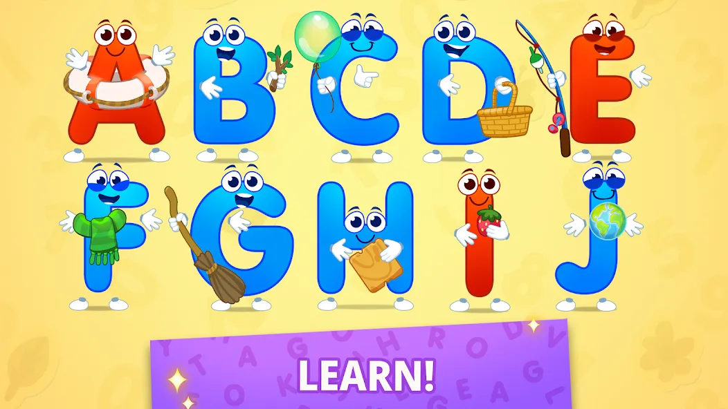 ABC kids! Alphabet, letters [МОД Все открыто] APK Android Screenshot 3