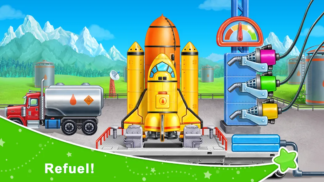 Rocket 4 space games Spaceship [МОД Меню] APK Android Screenshot 2
