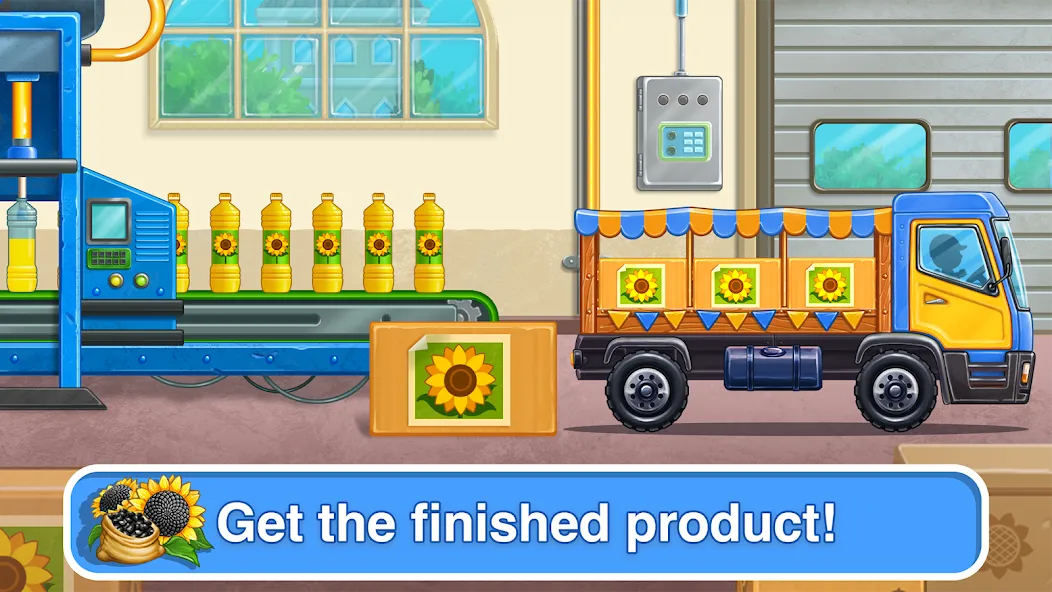 Tractor, car: kids farm games [МОД Все открыто] APK Android Screenshot 4