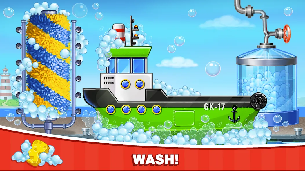 Car games Bulldozer for kids 5 [МОД Бесконечные монеты] APK Android Screenshot 3