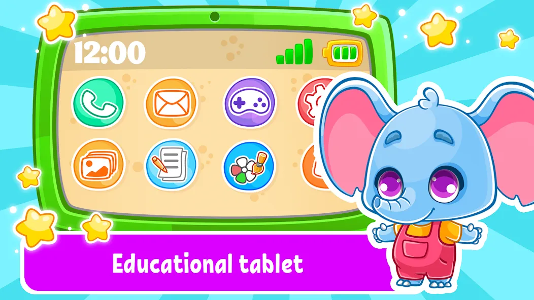 Babyphone & tablet: baby games [МОД Бесконечные монеты] APK Android Screenshot 1