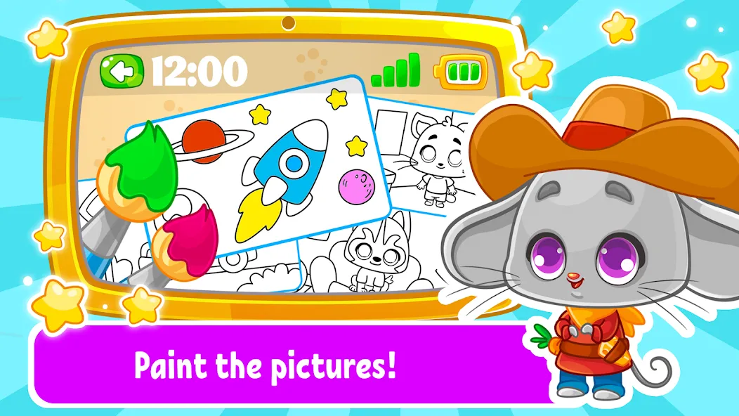 Babyphone & tablet: baby games [МОД Бесконечные монеты] APK Android Screenshot 3
