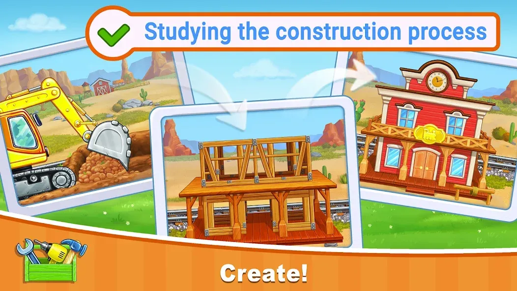 Train Games for Kids: station [МОД Mega Pack] APK Android Screenshot 4