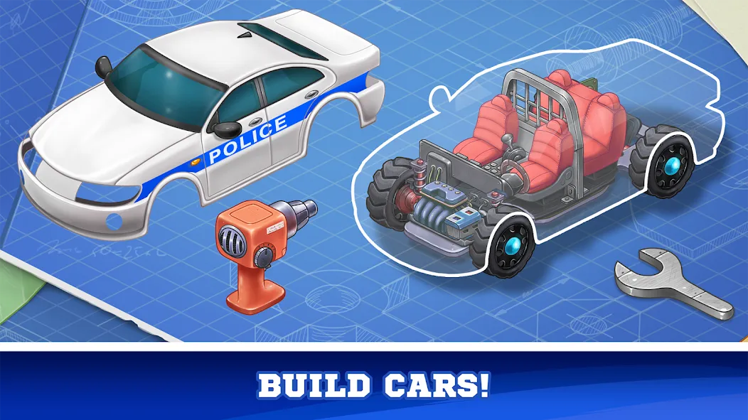 Kids Cars Games build a truck [МОД Много денег] APK Android Screenshot 2