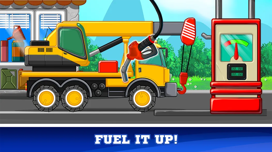 Kids Cars Games build a truck [МОД Много денег] APK Android Screenshot 4