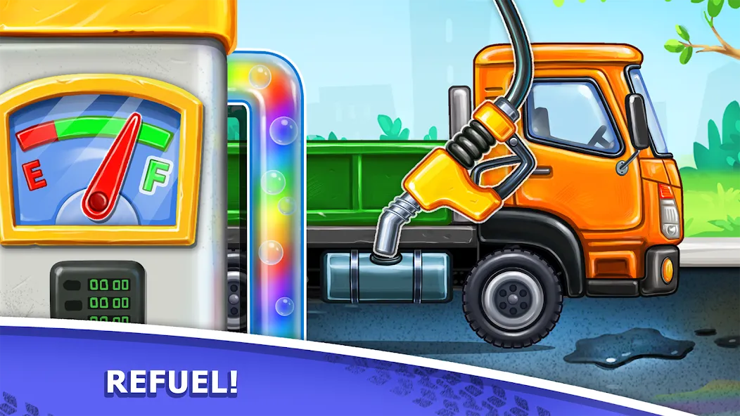 Truck games - build a house [МОД Меню] APK Android Screenshot 2