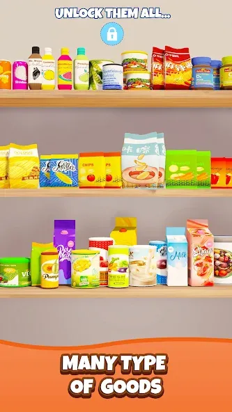Match Triple Goods 3D (Гудс Мастер) [МОД Unlocked] APK Android Screenshot 4