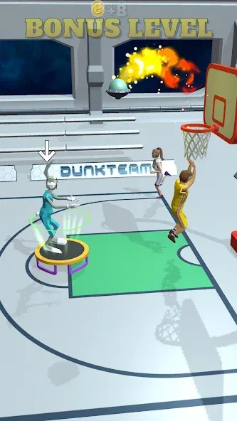 Dunk Team (Данк Тим) [МОД Unlocked] APK Android Screenshot 3