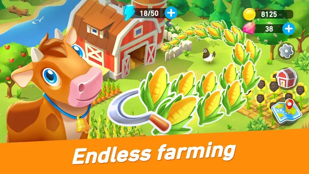 Goodville: Farm Game Adventure (Гудвилль) [МОД Много денег] APK Android Screenshot 4