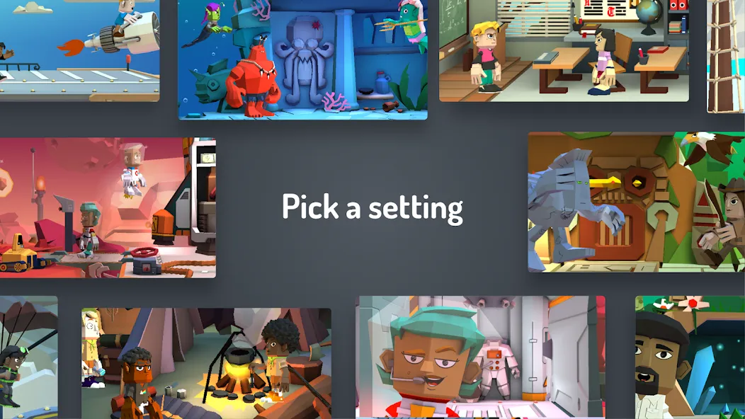 Toontastic 3D (Тунтастик 3D) [МОД Mega Pack] APK Android Screenshot 3