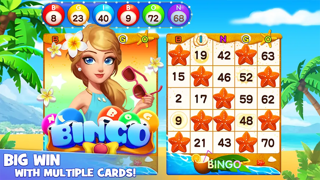 Bingo Lucky: Play Bingo Games (Бинго Лаки) [МОД Бесконечные монеты] APK Android Screenshot 1