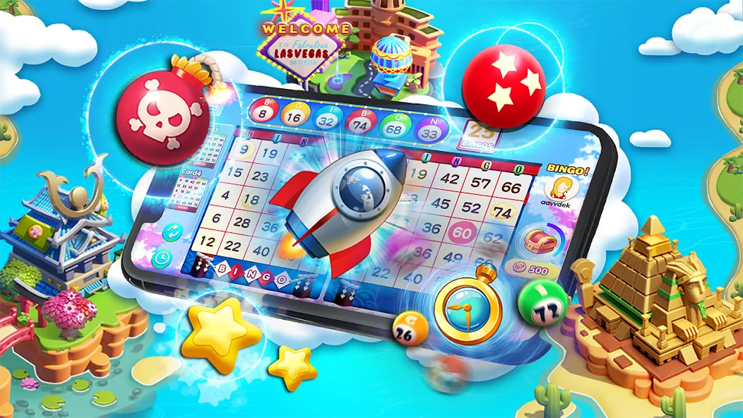 Bingo Lucky: Play Bingo Games (Бинго Лаки) [МОД Бесконечные монеты] APK Android Screenshot 3