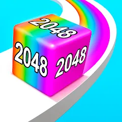 Jelly Run 2048 (Джелли Ран 2048) [МОД Много денег] APK Android