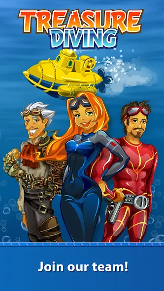 Treasure Diving [МОД Все открыто] APK Android Screenshot 1