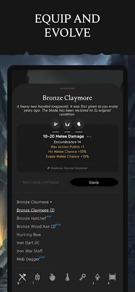 Eldrum: Red Tide - Text RPG (Элдрум) [МОД Бесконечные монеты] APK Android Screenshot 4