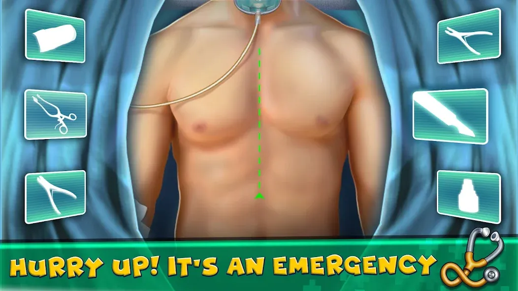 Hospital Surgeon: Doctor Game [МОД Premium] APK Android Screenshot 3