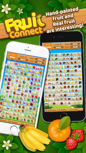 Fruit Connect (Фрукт Коннект) [МОД Unlocked] APK Android Screenshot 1