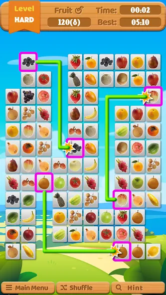 Fruit Connect (Фрукт Коннект) [МОД Unlocked] APK Android Screenshot 2