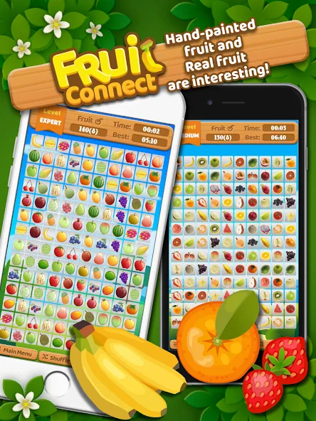Fruit Connect (Фрукт Коннект) [МОД Unlocked] APK Android Screenshot 5