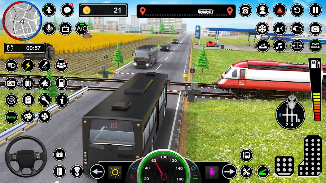 Bus Simulator - Driving Games [МОД Много денег] APK Android Screenshot 4