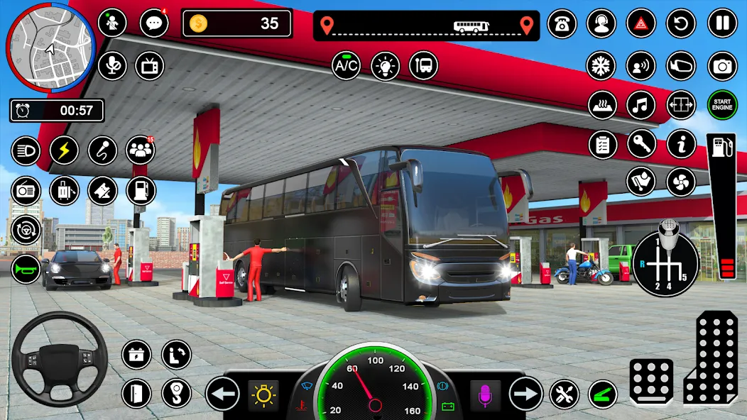 Bus Simulator - Driving Games [МОД Много денег] APK Android Screenshot 5