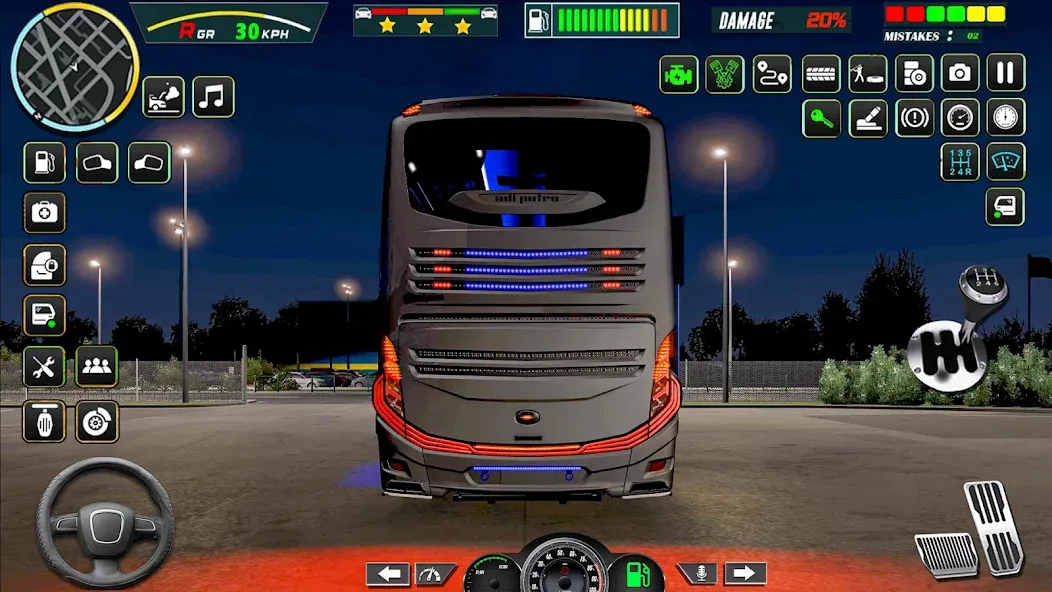 Public Coach Bus Driving Game (Паблик Коуч Бас Драйвинг Гейм) [МОД Меню] APK Android Screenshot 5