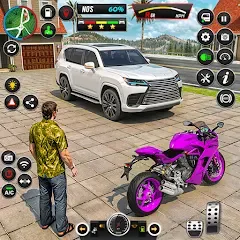 GT Bike Racing Game Moto Stunt (ДжиТи Байк Рейсинг Гейм Мото Стант) [МОД Premium] APK Android