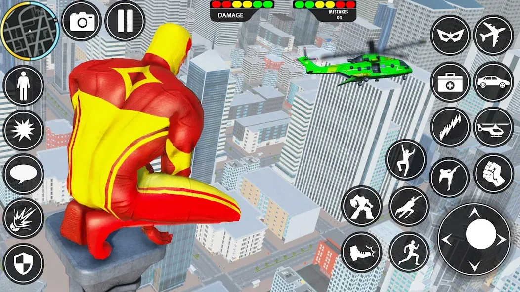 Rope Hero: Speed Hero Games (Роуп Хиро) [МОД Premium] APK Android Screenshot 5
