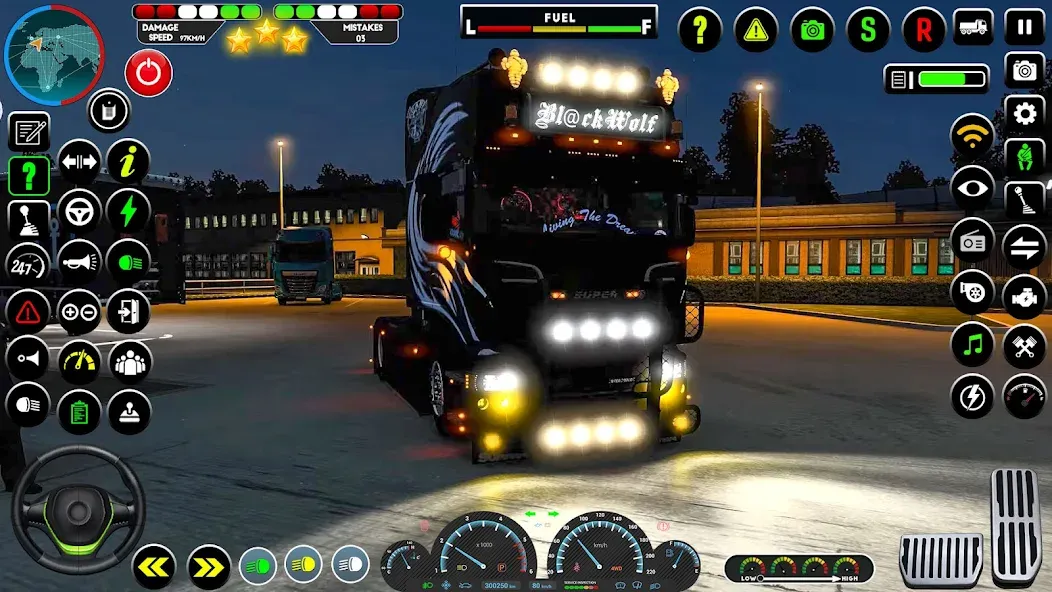 Truck Driving Euro Truck Game [МОД Mega Pack] APK Android Screenshot 1