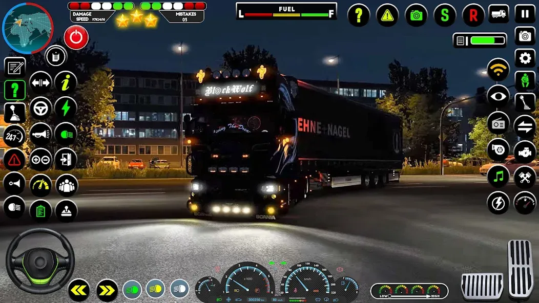 Truck Driving Euro Truck Game [МОД Mega Pack] APK Android Screenshot 5
