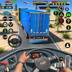 Truck Driving Euro Truck Game [МОД Mega Pack] APK Android