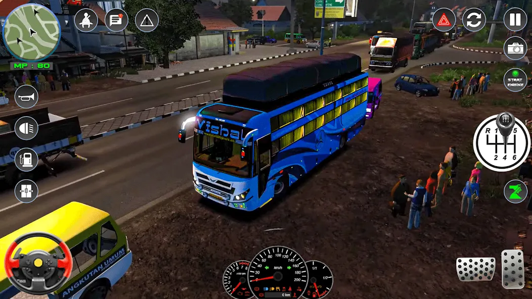 City Bus Driving: Bus Games 3D [МОД Меню] APK Android Screenshot 1