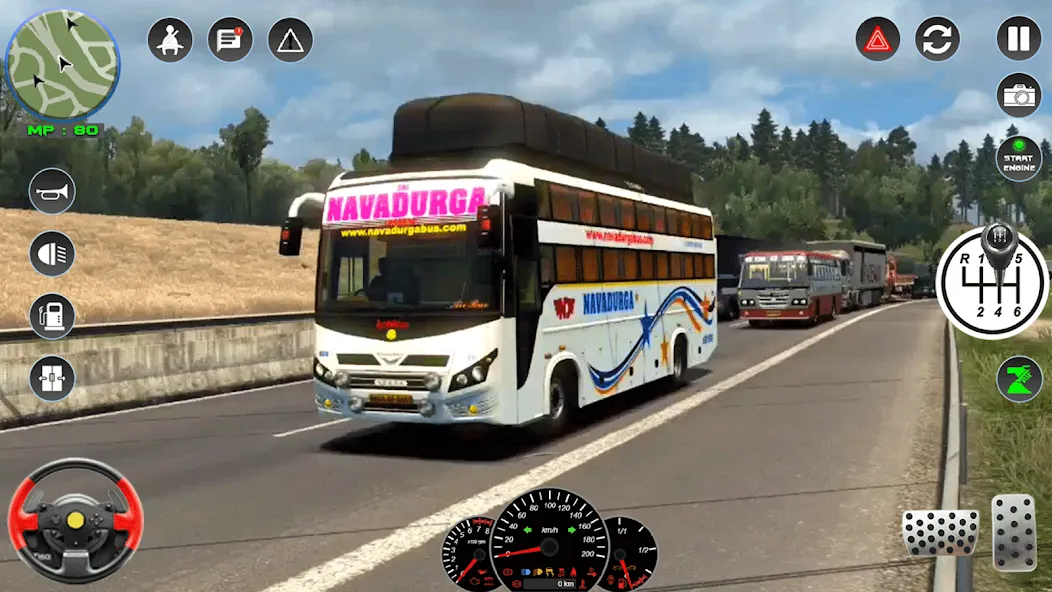 City Bus Driving: Bus Games 3D [МОД Меню] APK Android Screenshot 3