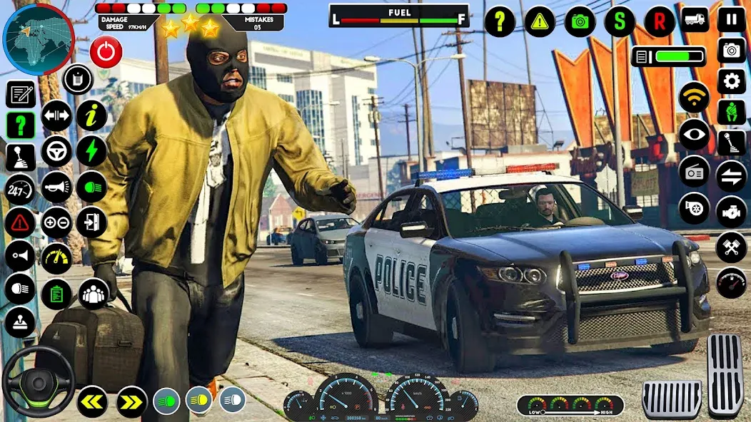 NYPD Police Car Parking Game [МОД Бесконечные монеты] APK Android Screenshot 5
