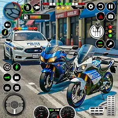 NYPD Police Car Parking Game [МОД Бесконечные монеты] APK Android