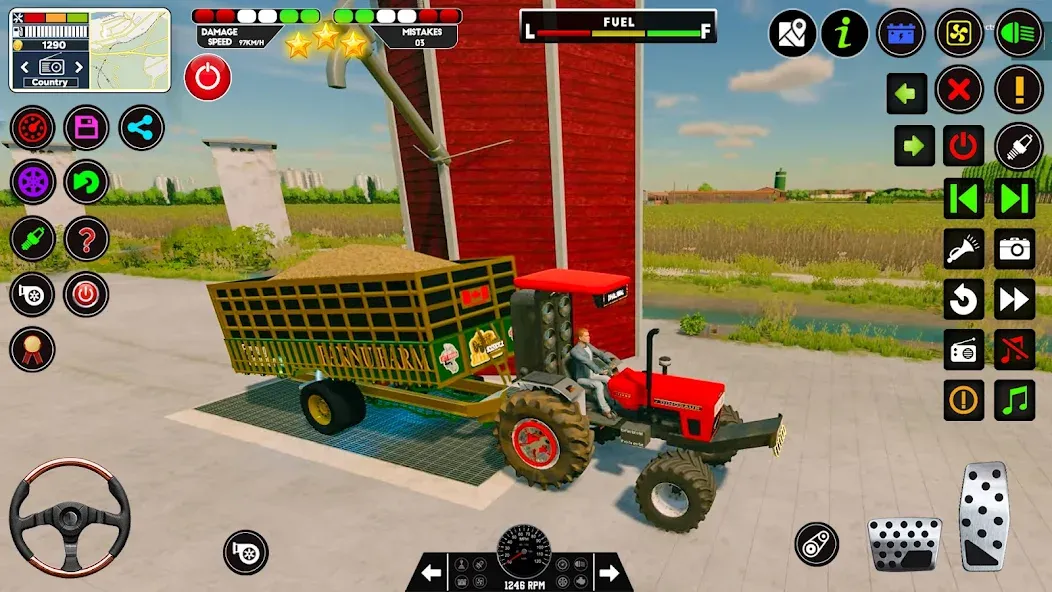 Tractor Driving - Tractor Game [МОД Много денег] APK Android Screenshot 4