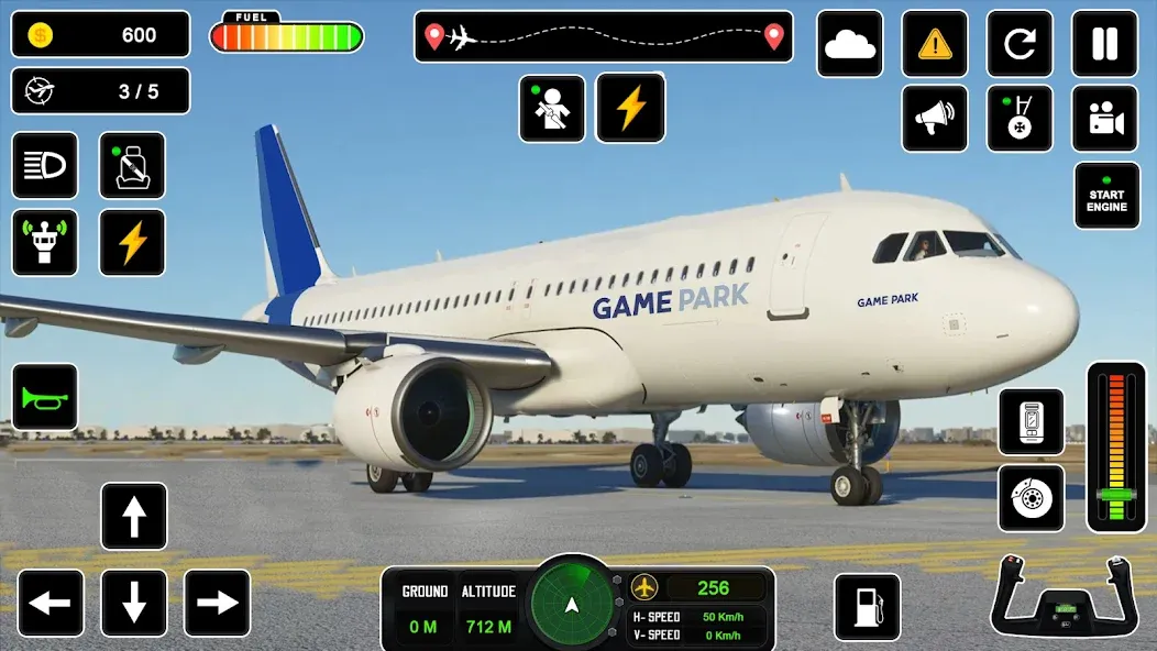 Pilot Simulator: Airplane Game [МОД Все открыто] APK Android Screenshot 1