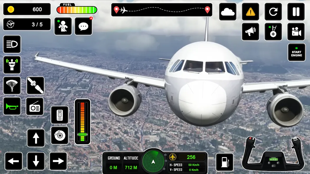 Pilot Simulator: Airplane Game [МОД Все открыто] APK Android Screenshot 2
